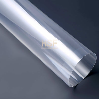 36 μm Clear PET silicone coated release film, tersedia dalam kedua thermal atau UV curing untuk pita, label dan kemasan dll.